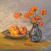 Яблоки и маки