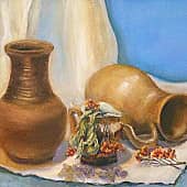 Натюрморт с кувшинами