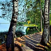 Берег озера