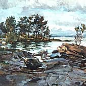 Валаам в осенний день