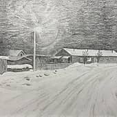 Декабрь, вечер