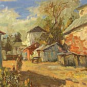 Монастырский дворик в Гороховце