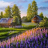 "Деревенский пейзаж"