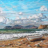 Берег Коктебели, Крым