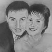 Свадебный портрет.