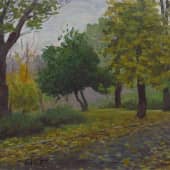 Этюд. Осенний мотив