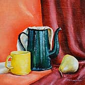 Натюрморт с кофейником