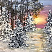 Зимние зарисовки 2024года