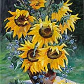 Подсолнухи