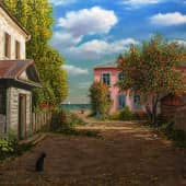 Грёзы новосибирского дворика