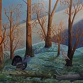 Глухарь на току