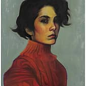 "Девушка в красном"