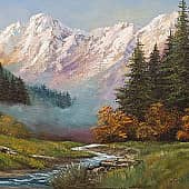 Утро в горах