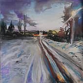 Вечер. По дороге домой.