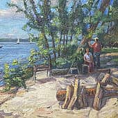 Этюд Волжский.