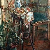 Уголок в мастерской художника