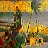 Поцелуй ветра. Густав Климт tribute