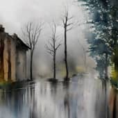 Картина "Ноябрьский сплин"