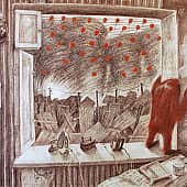 Окно с обезьяной