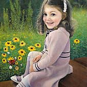 Счастливая улыбка детства