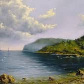 У моря на юге  прекрасной Тавриды