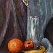 Натюрморт со спатифиллумом