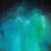 Северный пейзаж "Полярное сияние"