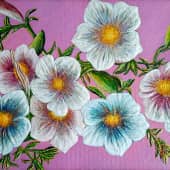 Белые цветы