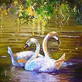 Просто лебеди