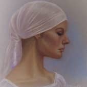 Женщина в платке