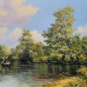 Вдоль берега тихой реки