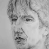 Алан Рикман, портрет