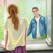 Очкарик (иллюстрация)