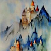 Из серии работ "Сказочные замки"