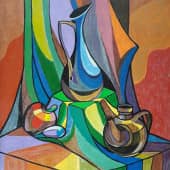 Натюрморт с кувшином.