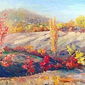 Донецкий кряж. Осень. Пленэр ZhNataly  Осень бывает яркой, не каждый сезон. В этом году на Юге было