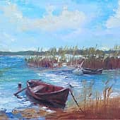 Лодочки на Волге