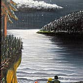 У янтарной сосны