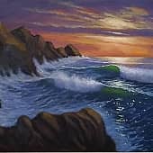 В лучах заката