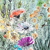 Цветочная акварель