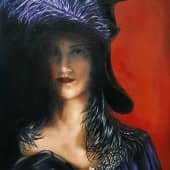 Дама в шляпе