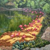 Парк фламинго