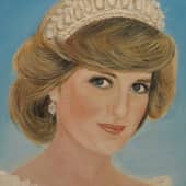 Картина  "Принцесса Диана".