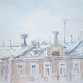 Весенние крыши