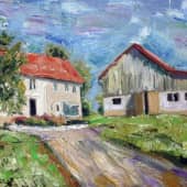 В солнечный день на ферме