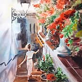 Михас. Лето. Вечерняя прогулка