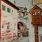 В монастыре