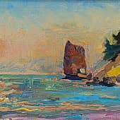 Скала Парус. Этюд  ZhNataly