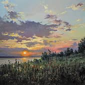 Закат (этюд)