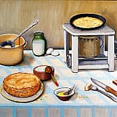 Блинчики на сале